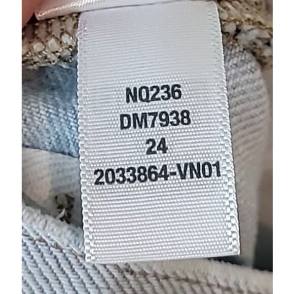 Madewell The 90s Mid-Length Jean Shorts Women’s 24 Raw Hem Denim - Picture 11 of 11